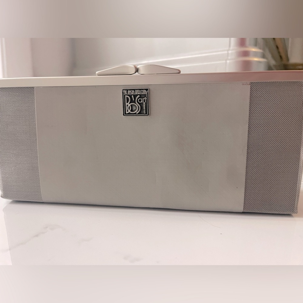 Bo’s Art Studio Los Angeles Stainless Steel Mesh Opera Collection Purse
